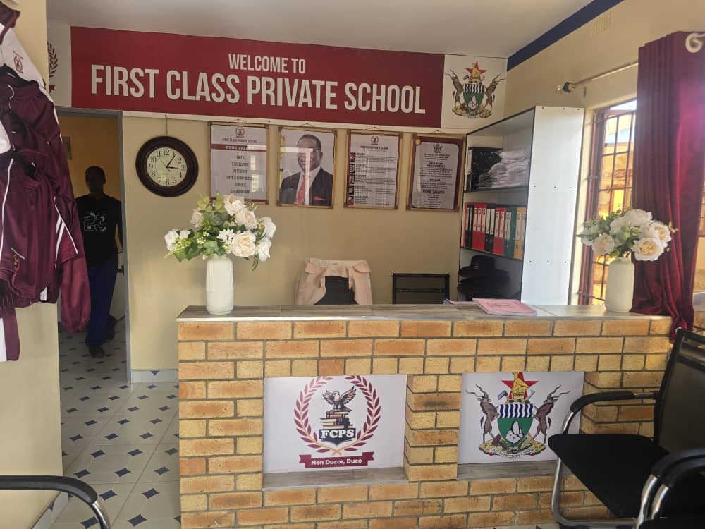 First Class Private School — learners in class